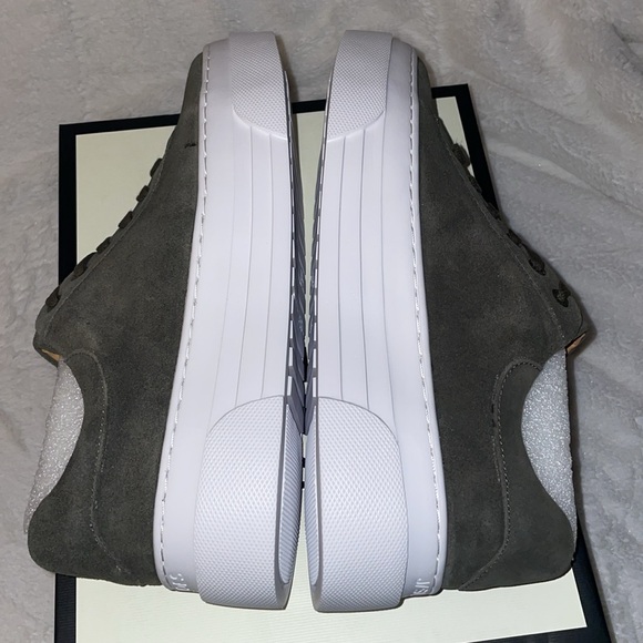 NWT J/SLIDES AMANDA Khaki Suede Sneaker - Picture 13 of 15